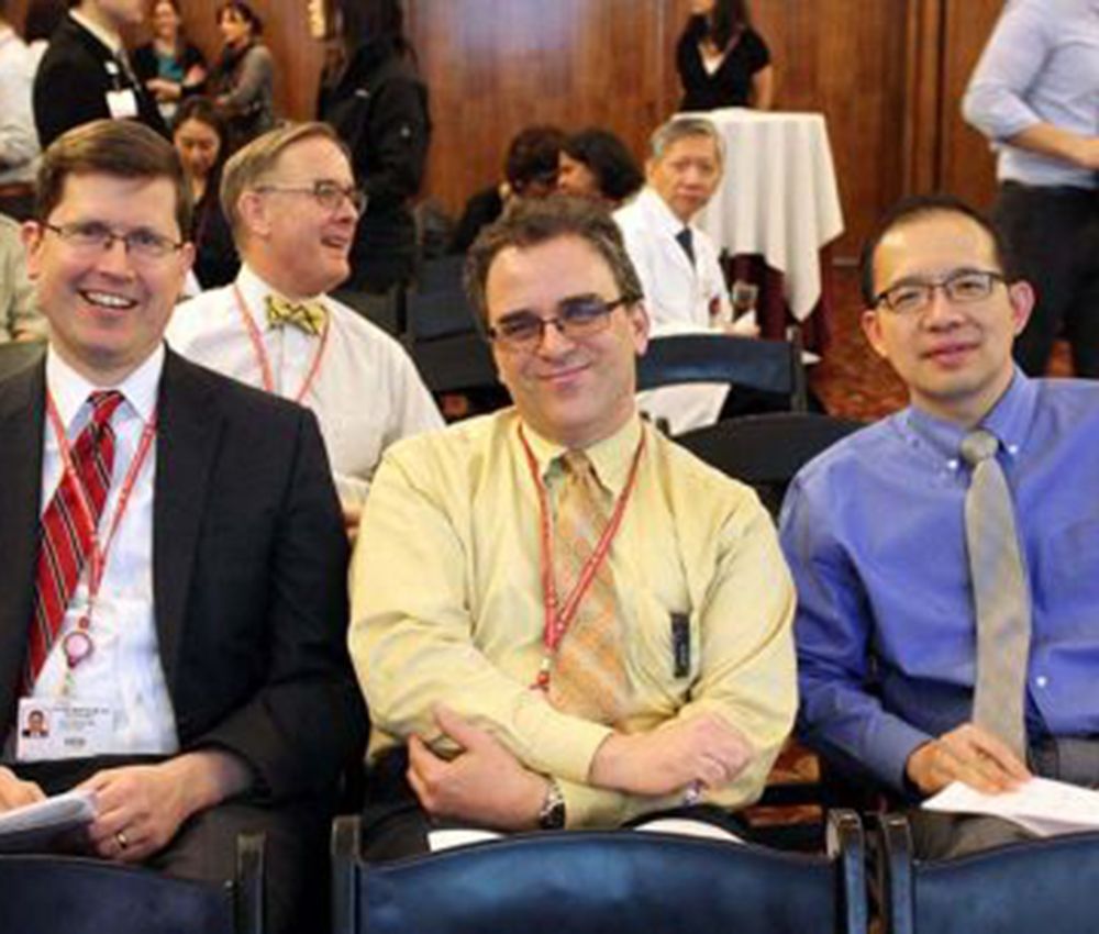 Dr. Stephen Master, Dr. Alain Borczuk and Dr. Wayne Tam